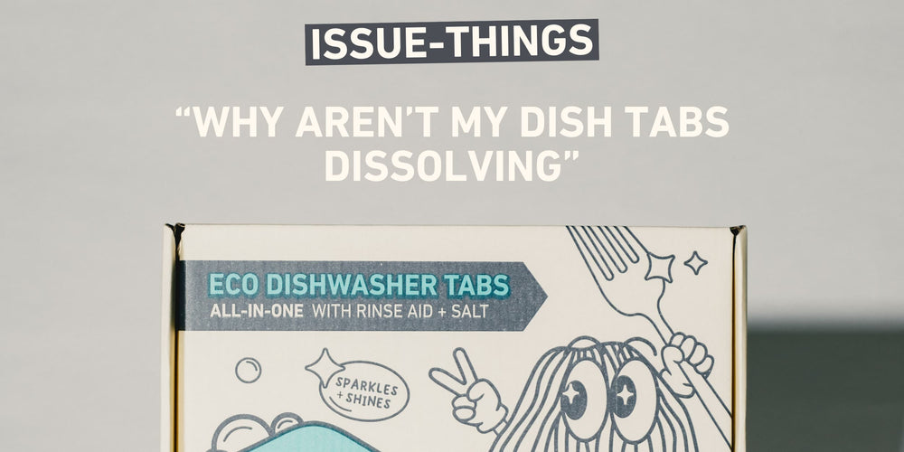 Why aren't my dishwasher tabs dissolving?