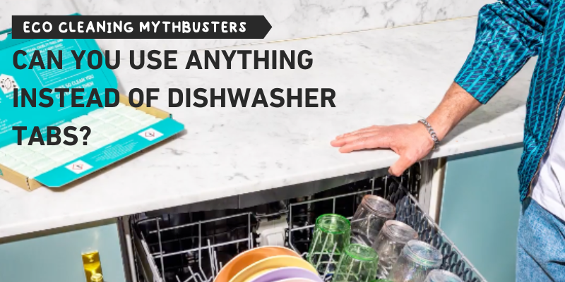 Can you use anything instead of dishwasher tabs?