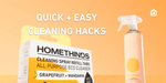 Quick + Easy Eco Cleaning Hacks with Homethings